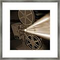Movie Projector Framed Print