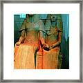 Mr. And Mrs. Egypt Framed Print