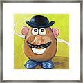 Mr. Potato Head Framed Print