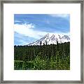 Mt. Rainier Framed Print