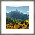 Mt Sneffels Panorama Framed Print