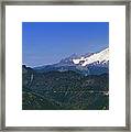 Mt.baker From Doc.butte.2523 Framed Print