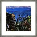 Mt.hood N Fall Framed Print