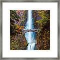 Multnomah Falls Framed Print