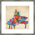 Music Strikes Fire From The Heart Framed Print