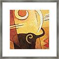 Musical Elephant Framed Print