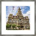 Muskingum County Courthouse Framed Print