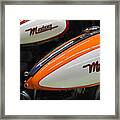 Mustang Motorcycles 2 Framed Print