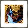 My Heart Between Sea And Shore Framed Print