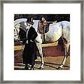 My Horse Is My Friend Framed Print