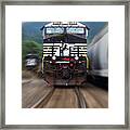 N S 8089 On The Move Framed Print