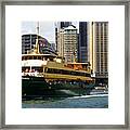 Narrabeen And Lady Herron Ferries Framed Print