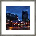 Nashville - Broadway 001 Framed Print