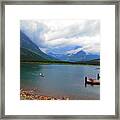 National Parks. Serenity Of Mcdonald Framed Print