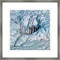 Natural Ice Sculpture Framed Print