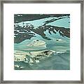 Natures Art On Barnegat Bay Framed Print