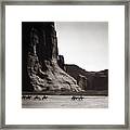Navajos Canyon De Chelly, 1904 Framed Print