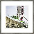 Navy Pier's Old Ferris Wheel Framed Print