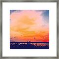 Southcoast Sunset Framed Print