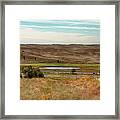 Nebraska Sandhills Panorama Framed Print