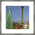 Nelson's Christmas Tree Framed Print