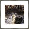 Neshaminy Falls In Autumn Framed Print