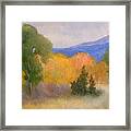 New England Fall Framed Print