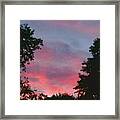 New Hampshire Sunset Framed Print