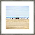 New Horizon - Beach No. 5 Framed Print