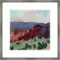 New Mexico Panorama Framed Print