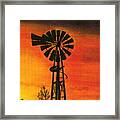 New Mexico Sunset Framed Print