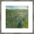 New New River Gorge Painting 1 Framed Print
