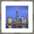 New York City 2018 Freedom Tower World Trade Center Wtc Lower Manhattan Nyc Framed Print