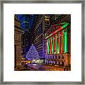 New York City Stock Exchange Wall Street Nyse Framed Print