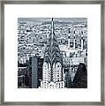 New York City - Usa - Chrysler Building Framed Print