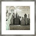 New York New York Da Framed Print
