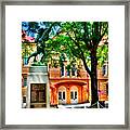 Newberry Opera House Framed Print