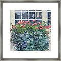 Newburyport Window Framed Print