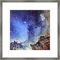 Ngc 7380 Emission Nebula In Cepheus Framed Print
