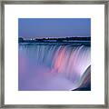 Niagara Falls at Dusk Framed Print