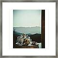 #niceview #landscape #tablesetting Framed Print