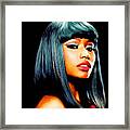 Nicki Minaj 3c Framed Print