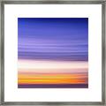 Night Layers Framed Print