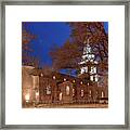 Night Lights St Anne's In The Circle Framed Print