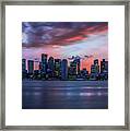 Night On The Town Framed Print