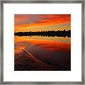 Nile Sunset Framed Print