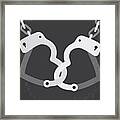 No442 My Fifty Shades Of Grey Minimal Movie Poster Framed Print