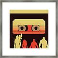 No812 My Guardians Of The Galaxy Minimal Movie Poster Framed Print
