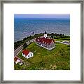 Nobska Point Lighthouse Framed Print