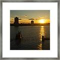 Norfolk Paddle Boat Framed Print